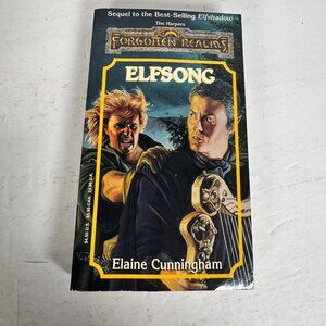 Elfsong Elaine Cunningham 1994 First Printing Forgotten Realms Fantasy TSR‎